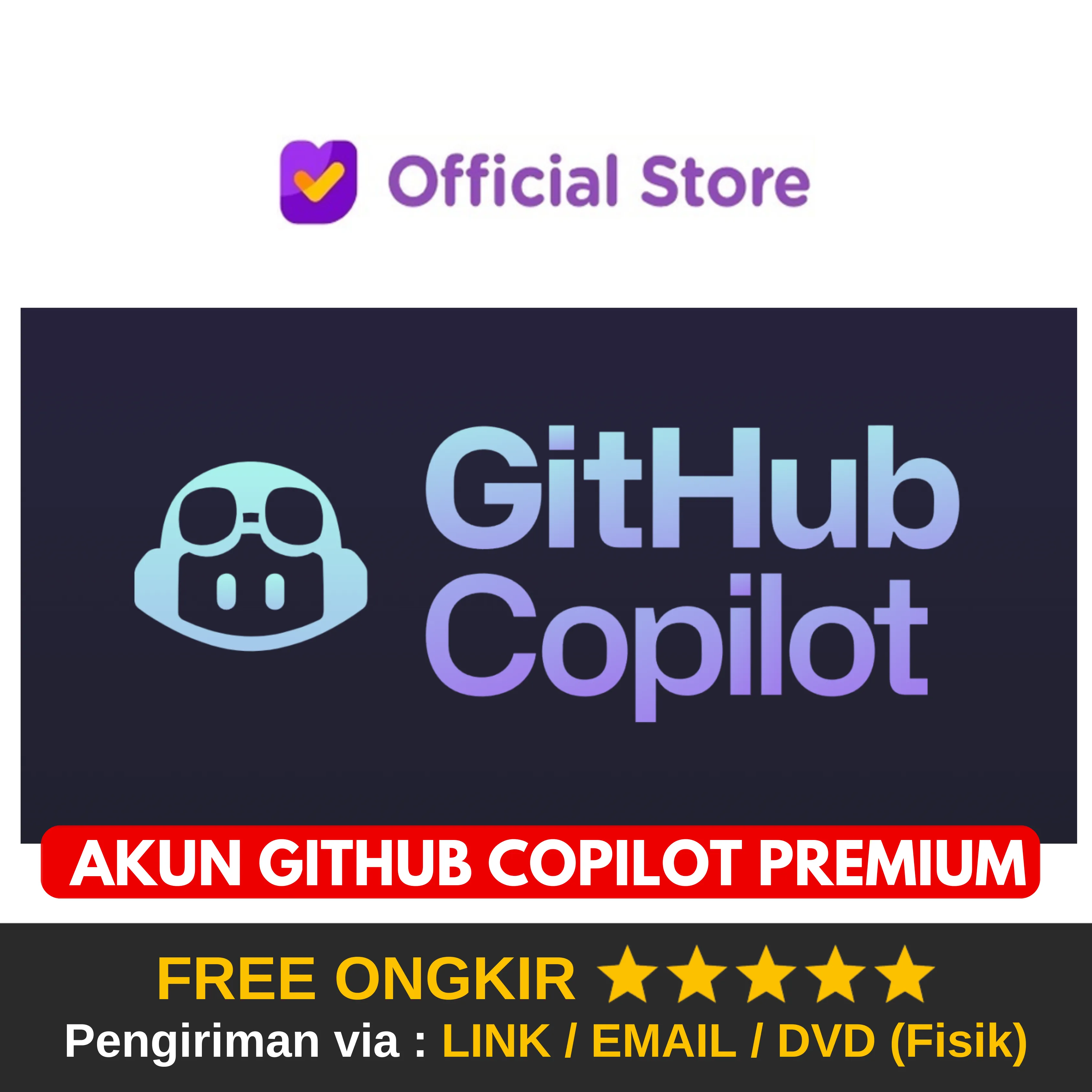Jual Akun Github Copilot Premium Account Git Hub Copilot…