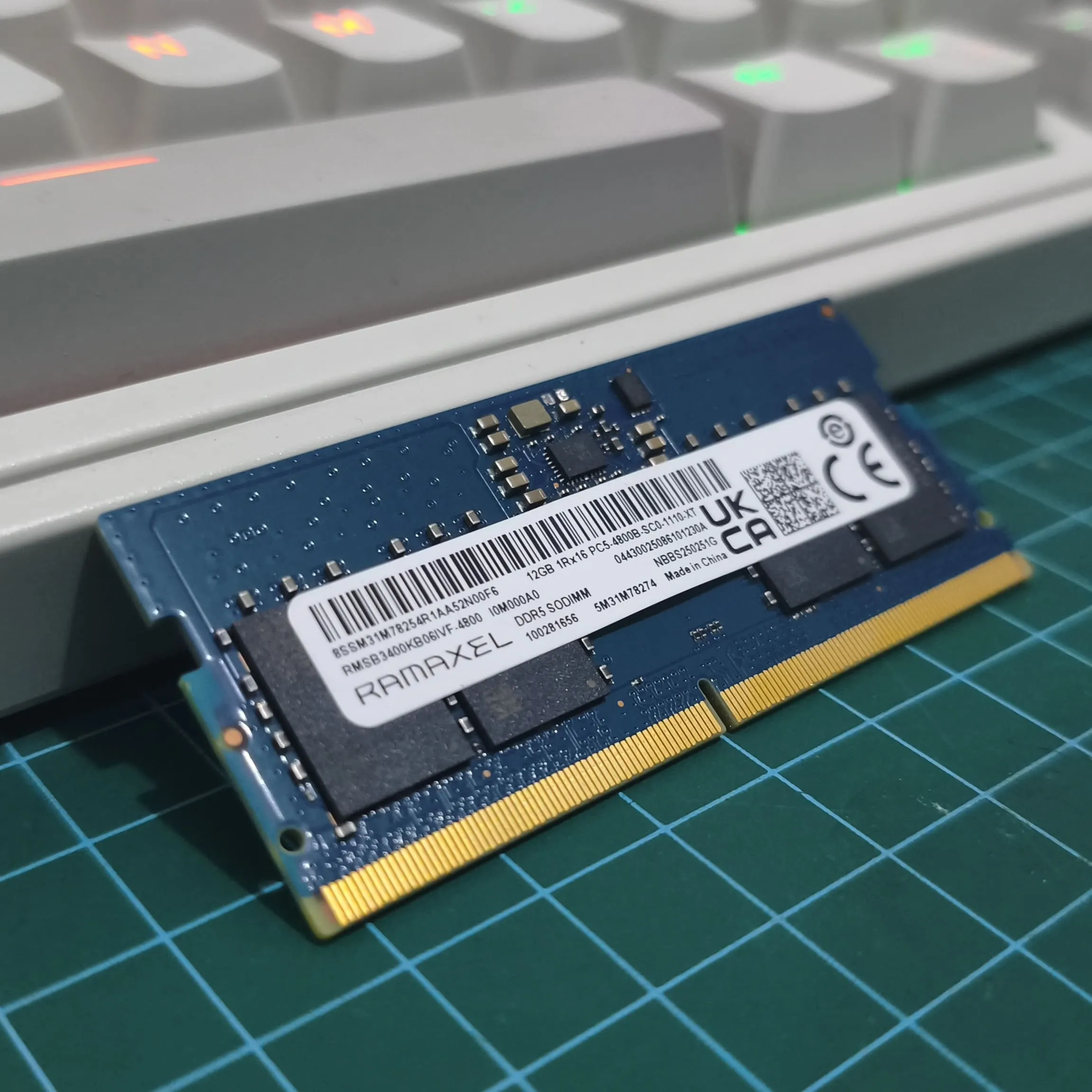 Jual SODIMM RAMAXEL DDR5 12GB 4800Mhz dengan Harga Terbaik…