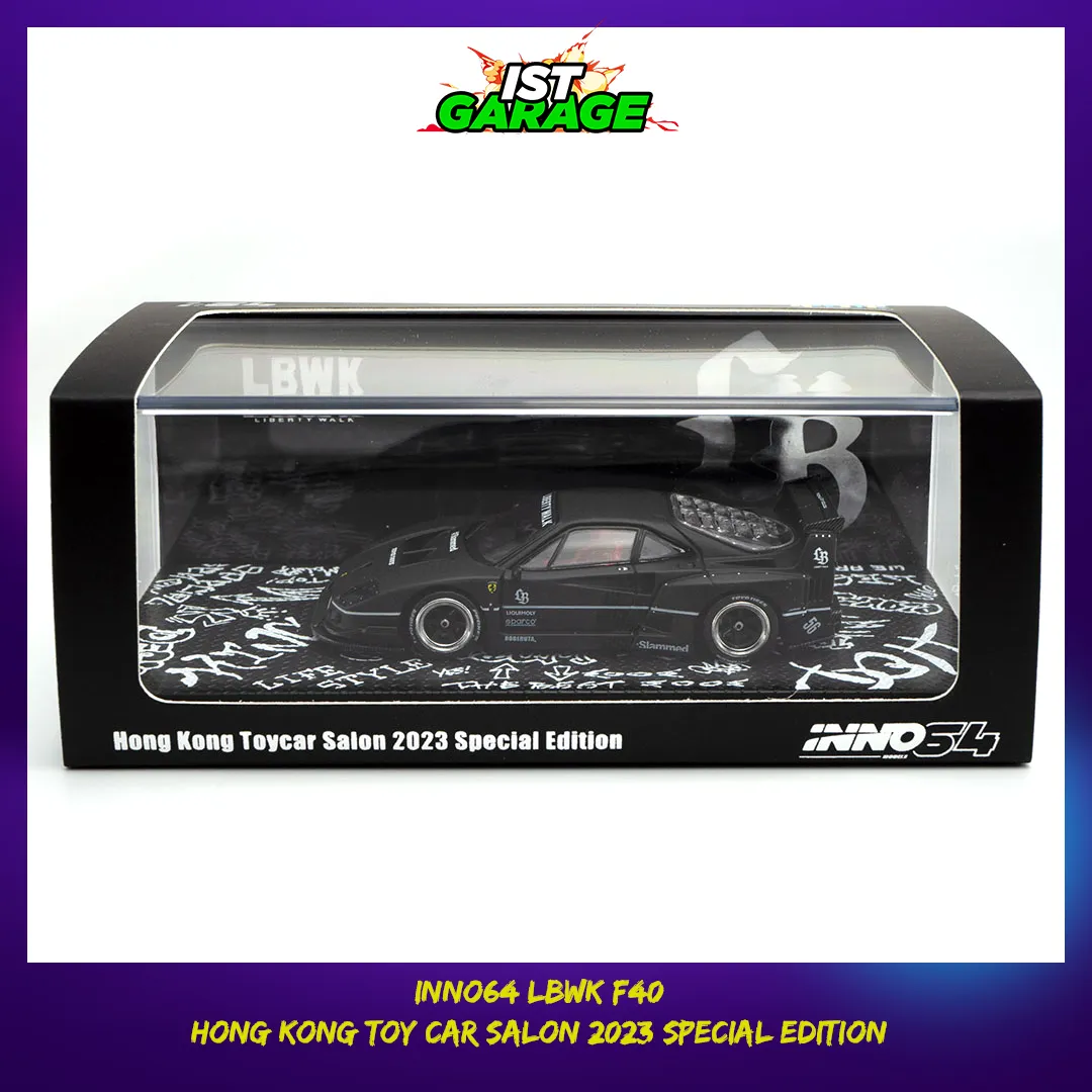 Ferrari F40 LBWK - Toycar Salon HK 2023 - CHASE CAR - Inno64 1/64 - NEUF