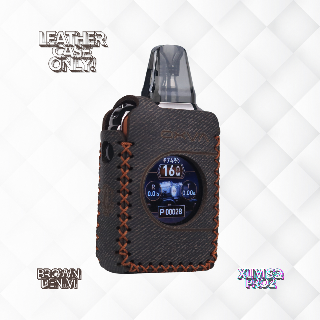 oxva xlim pro leather case Jual Premium Leather Sleeve Case untuk Oxva Xlim SQ Pro 2…