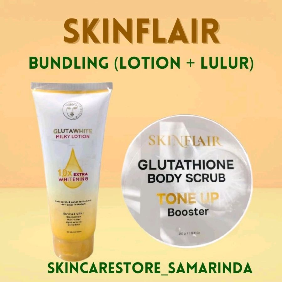 Jual BUNDLING Skinflair Glutawhite Milky Lotion 150ml dan