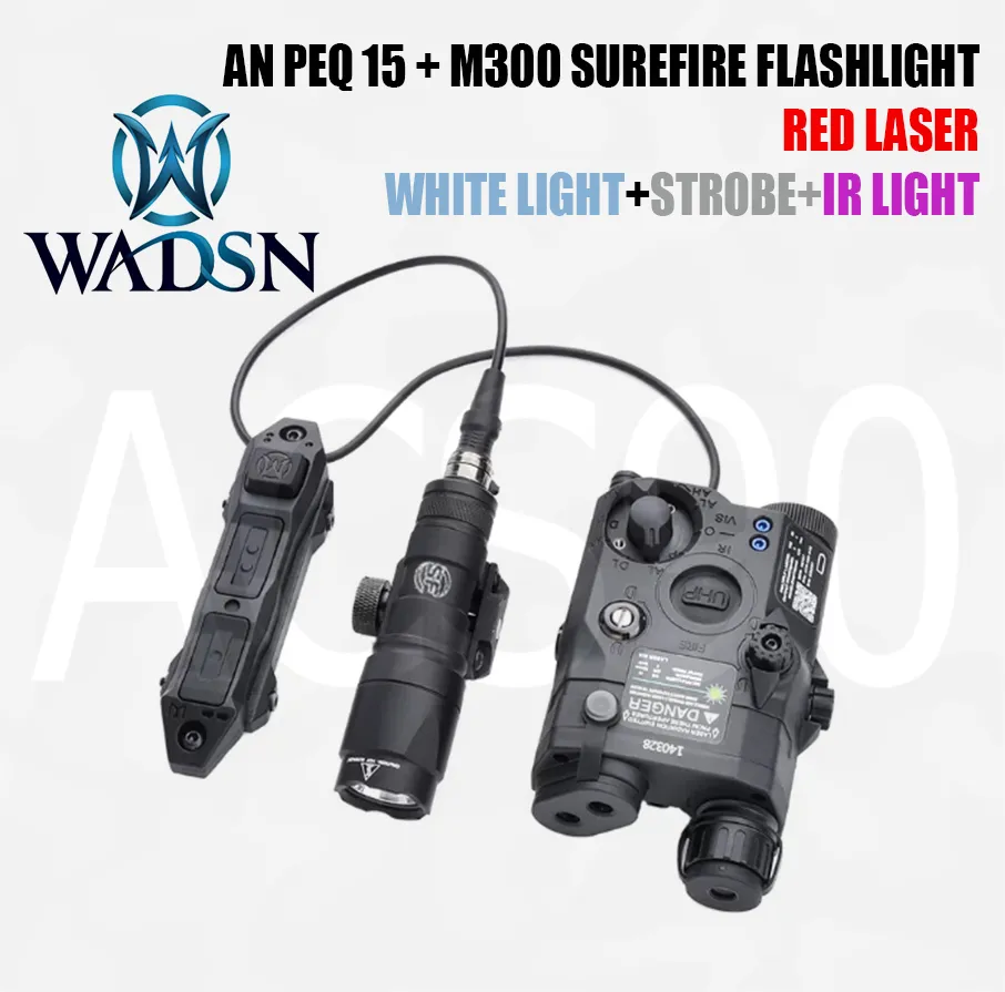 Jual WADSN AN PEQ 15 LASER DEVICE AND SUREFIRE M300…