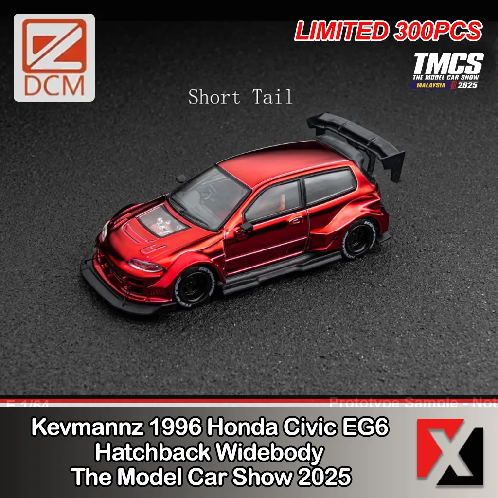 Jual DCM 1:64 Kevmannz 1996 Honda Civic EG6 Hatchback Wide…