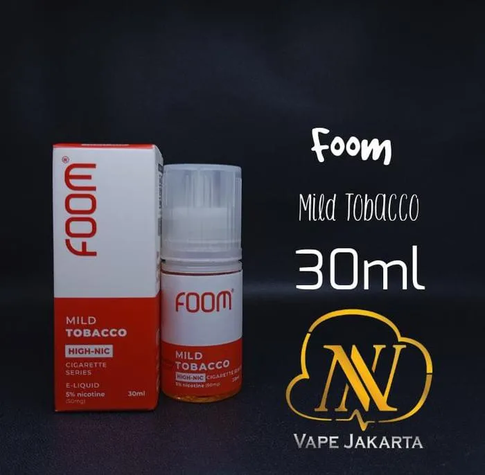 foom tobacco Indonesia W3 01 Jual Liquid Foom Mild Tobacco